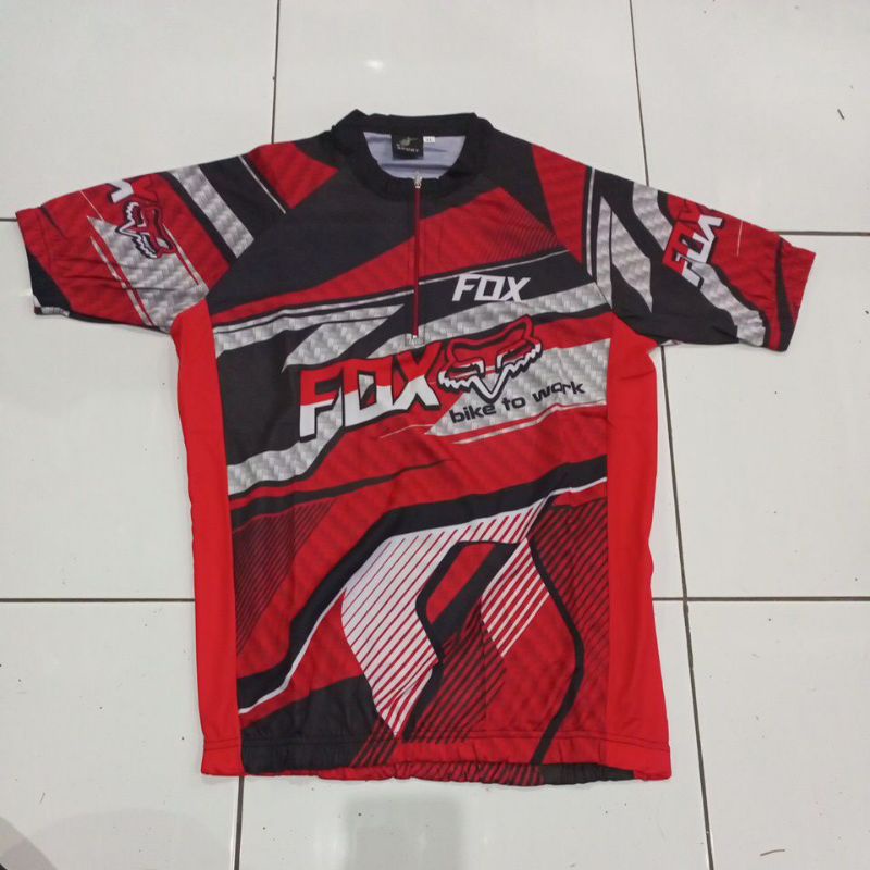 Baju Balap Sepeda Fullprint Murah