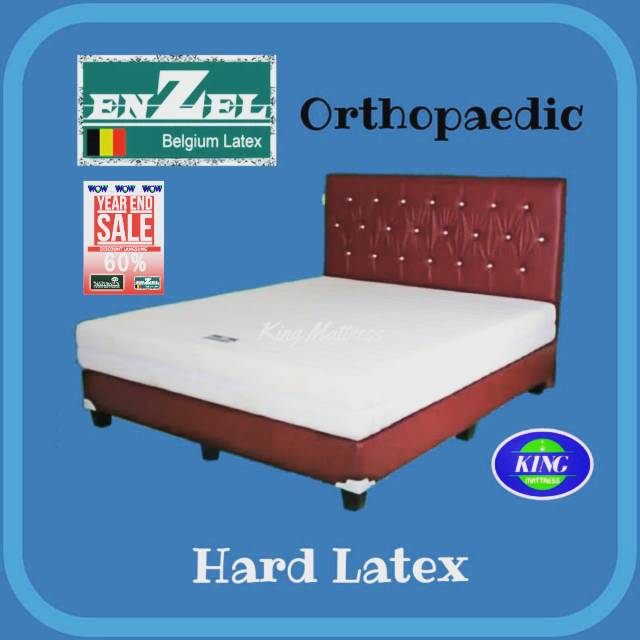 Full Set Kasur Latex Enzel Orthopaedic uk 200x200x22cm