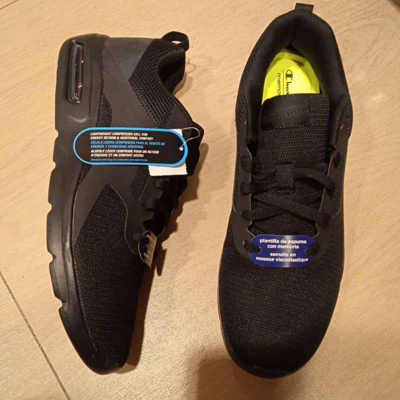 sepatu champion full black by payless