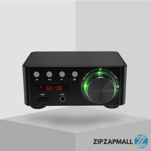 Audio Speaker Amplifier HiFi Bluetooth 5.0 50Wx2 / Speaker Amplifier Portable Bluetooth Full Bass / Amplifier Bluetooth Karaoke Class D / Amplifier Mini Subwoofer Mixer Super Bass /Amplifier Dengan USB Port Untuk Semua Device / Amplifier Multifungsi Murah