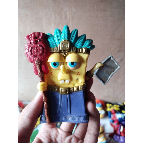 Action figure Spongebob McDonald Spongebob Happy Meal Patrick MCD Murah Meriah-Penyihir