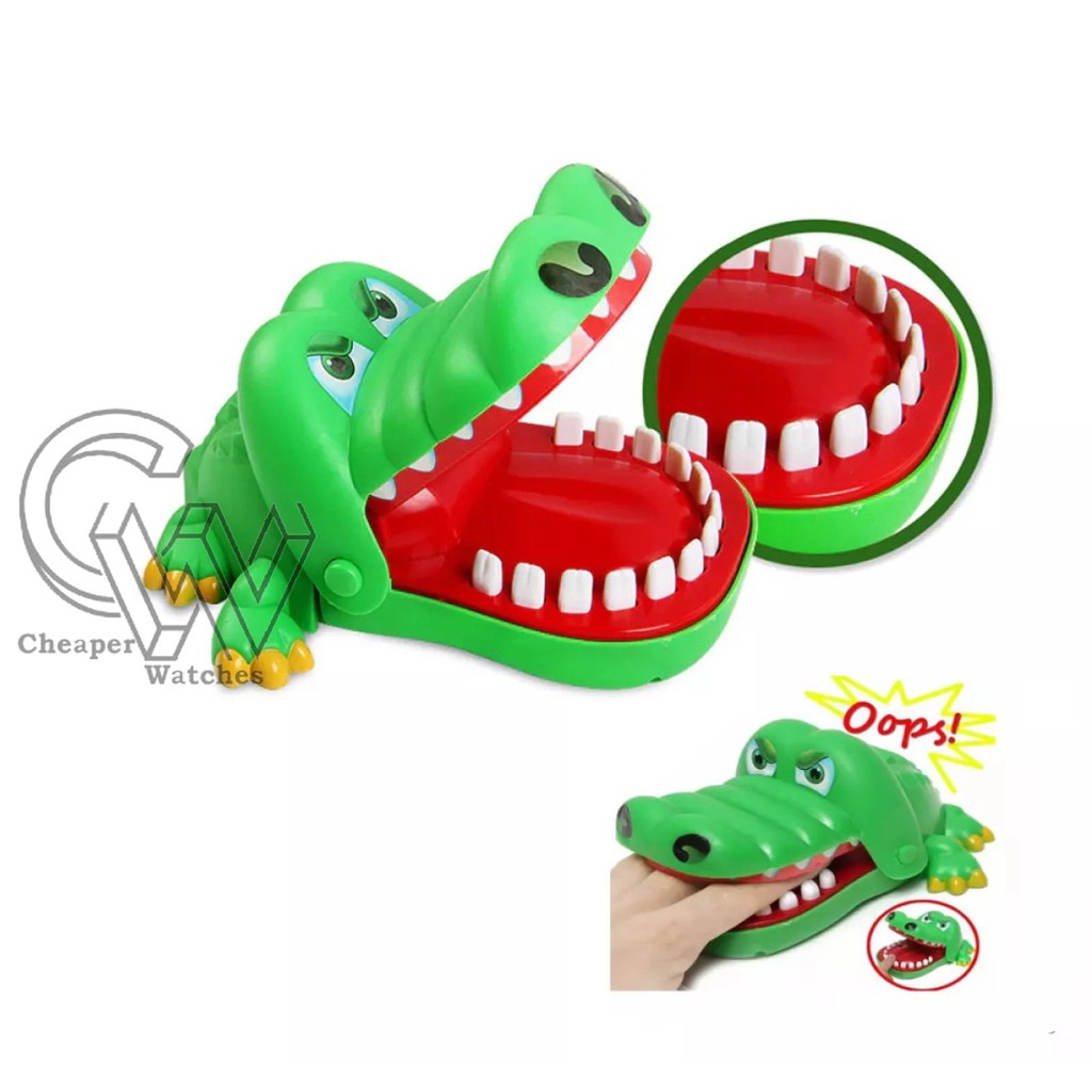 Cheaper-Mainan Buaya Gigit Jari Crocodile Dentist bikin Seru Game Mainan Anak dan Dewasa