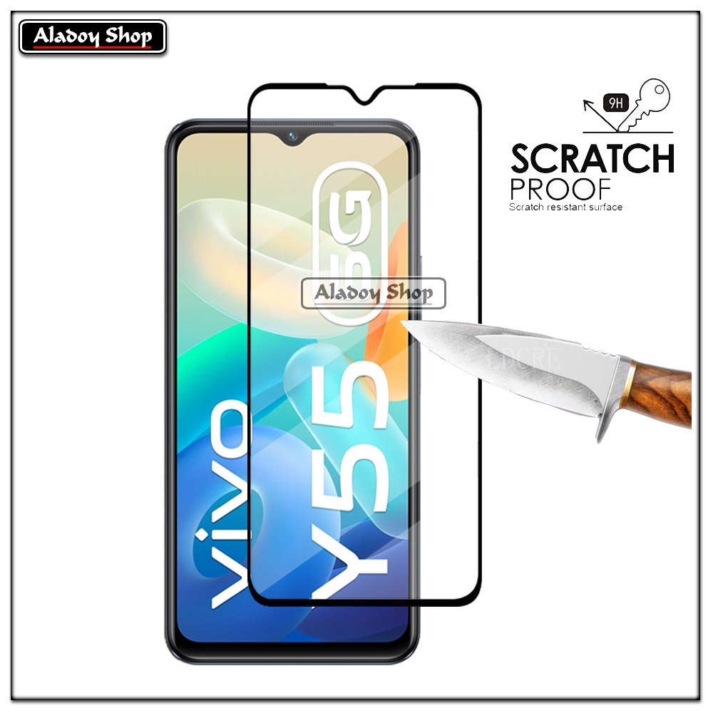 Tempered Glass Vivo Y55 5G/Y75 5G Anti Gores Layar Screen Protector