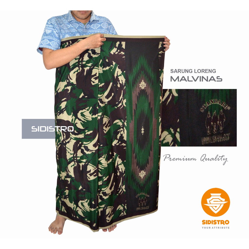 SARUNG LORENG TNI KUALITAS PREMIUM ORIGINAL AMMO STANDART