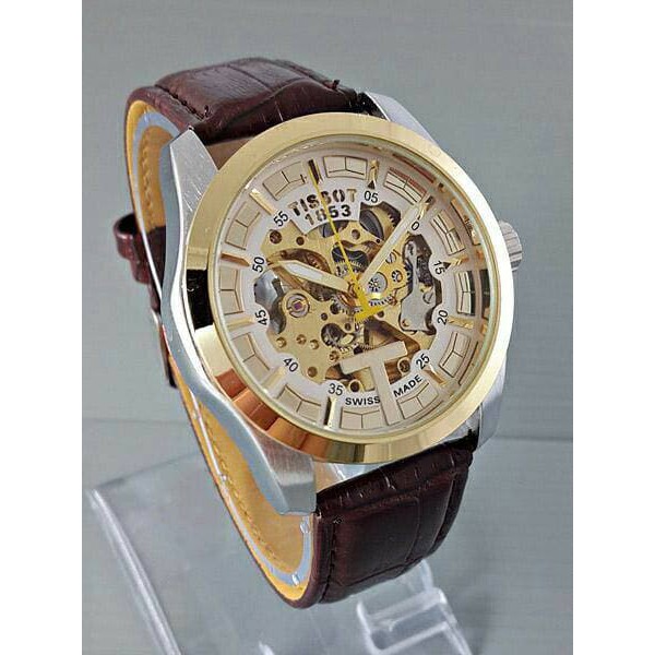 JAM TANGAN PRIA QQ Q&Q GW87J ORIGINAL GW87 HITAM PUTIH