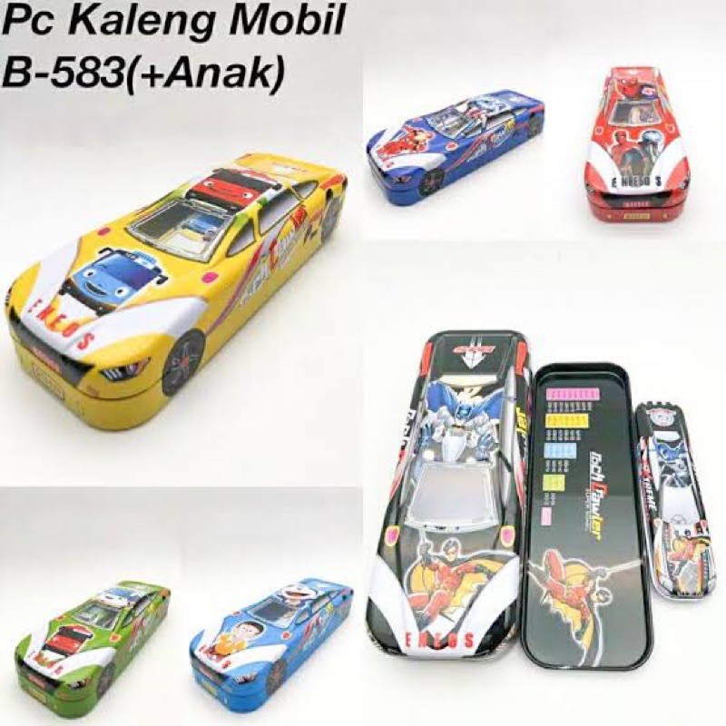 

Kotak Pensil / Kotak Pensil Kaleng Mobil / Kotak Pensil + Anak / Kotak Pensil Set Murah