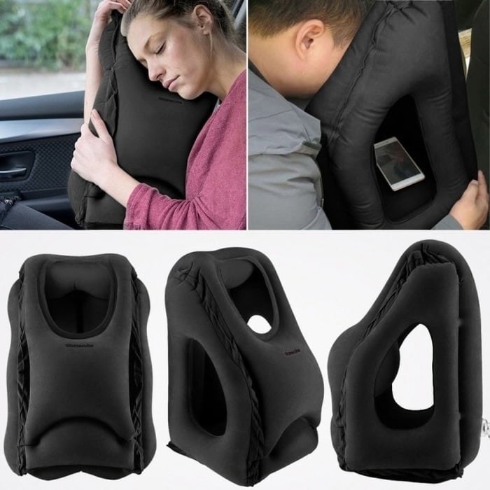 bantal travel tidur nyenyak bis mobil kereta