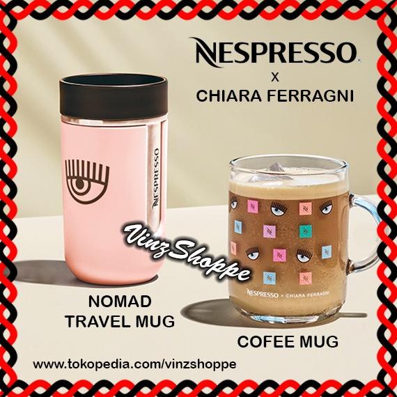 Nespresso x Chiara Ferragni Coffee Mug & Nomad Travel Mug
