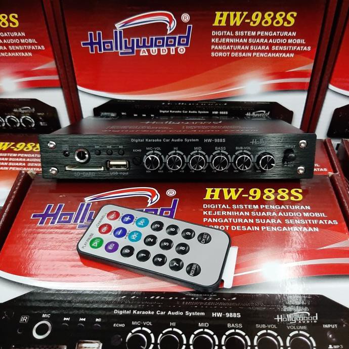 Equalizer Audio Mobil Parametrik Amplifier Fre Amp Karoke dan ISB