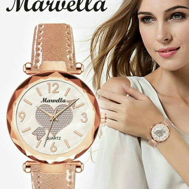 JAM TANGAN MARVELLA KULIT WANITA 6589