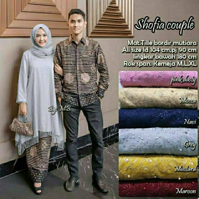 Tasyananu_Batik Couple Batik Kebaya Sofia Estetika