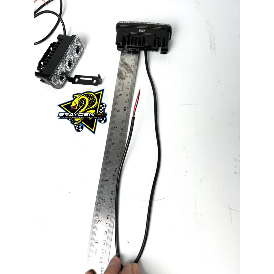 LAMPU TEMBAK LIGHTBAR 2TONE - LAMPU TEMBAK TRAIL- LAMPU TEMBAK PANJANG - LAMPU TRMBAK MOTOR VIXION CRF KLX UNIVERSAL