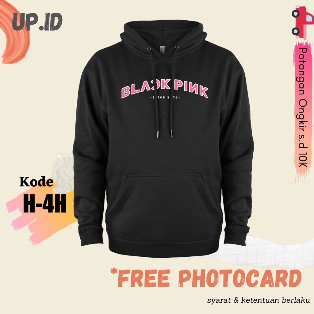 Hoodie Blackpink Pink Venom Series Free Photocard || Pullover Blackpink Premium || Jaket Blackpink