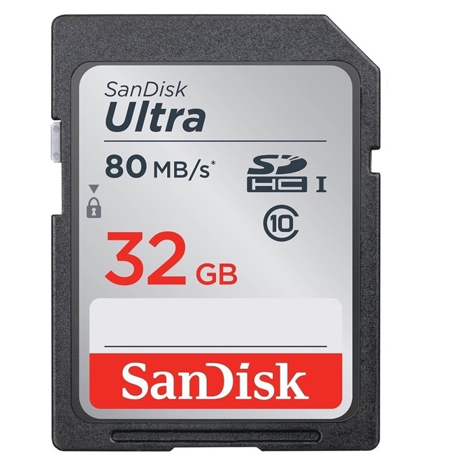 Kartu memori card Sandisk Ultra SDXC UHS-I Card / SD Card Class 10 80MBps - 32GB 64GB 128GB 100% ORI-5
