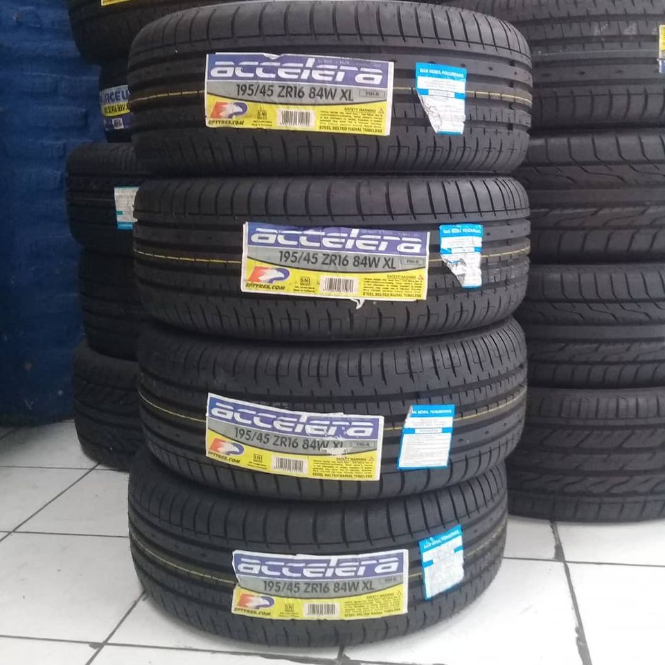 Ban Mobil 195/45 R16 ACCELERA PHI-R 195 45 Ring 16 | Gratis Pasang
