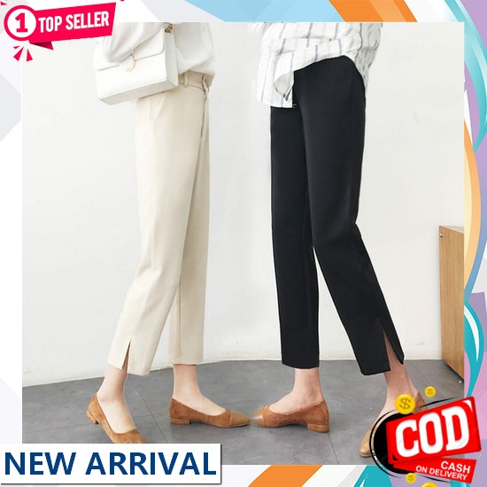 Fs - Celana Kulot Wanita / Cutbray / Celana Panjang Kain Hijab / Celana Korean Style Model Kekinian 