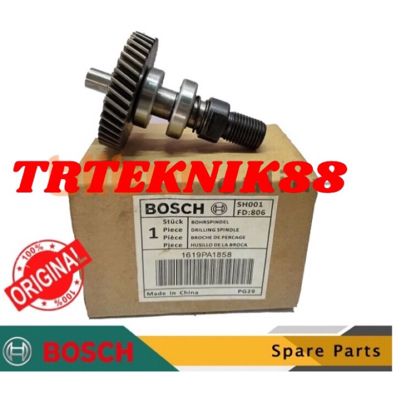 DRILLING SPINDLE BOSCH / AS KEPALA BOR BOSCH TIPE GSB 550 BOSCH ORIGINAL