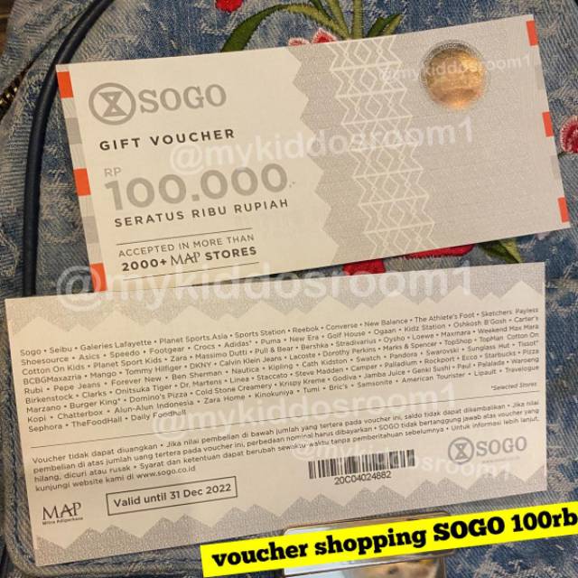 Voucher sogo | Shopee Indonesia