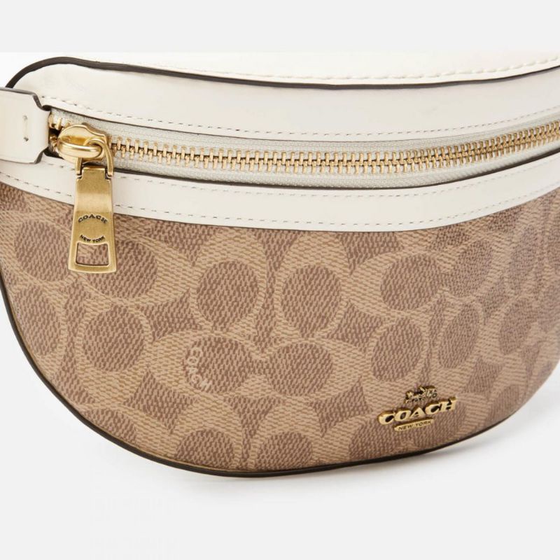 Coach Belt Bag In Signature Canvas(39937)