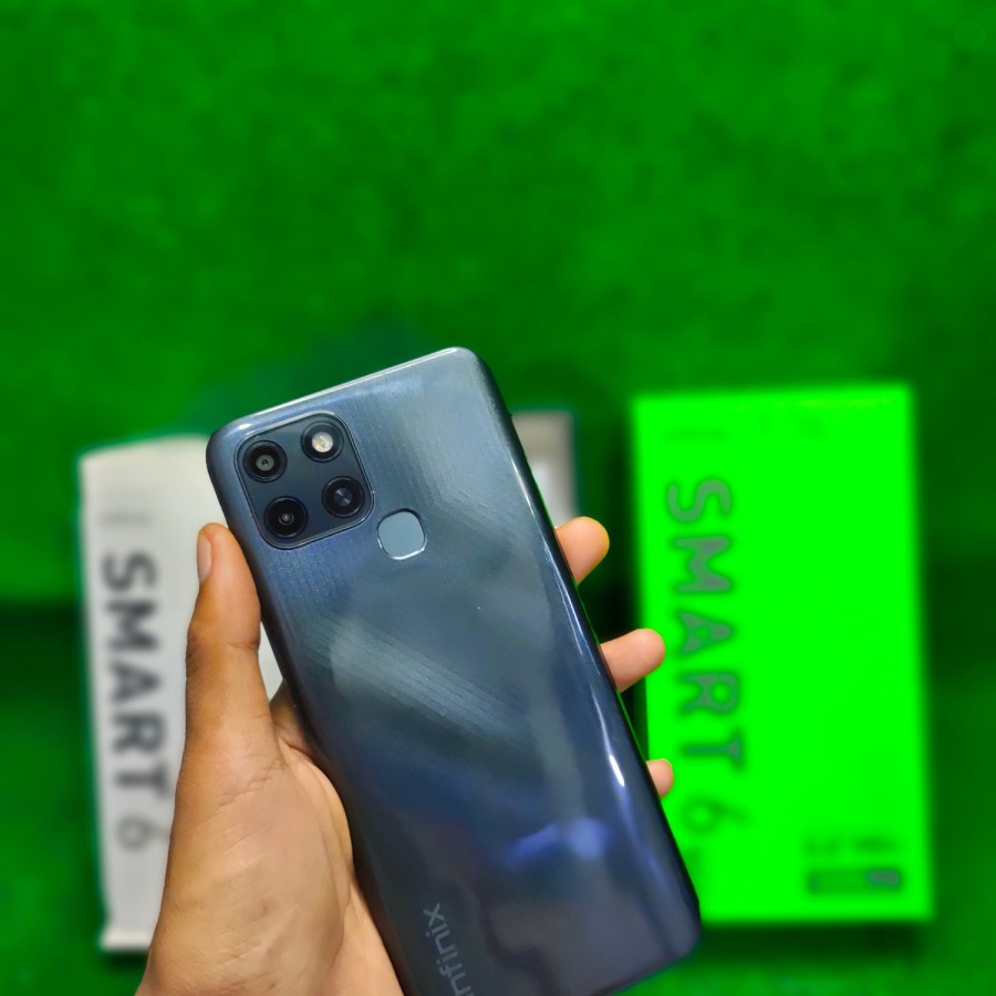 Infinix Smart 6 Nfc 2/32gb second mulus fullset