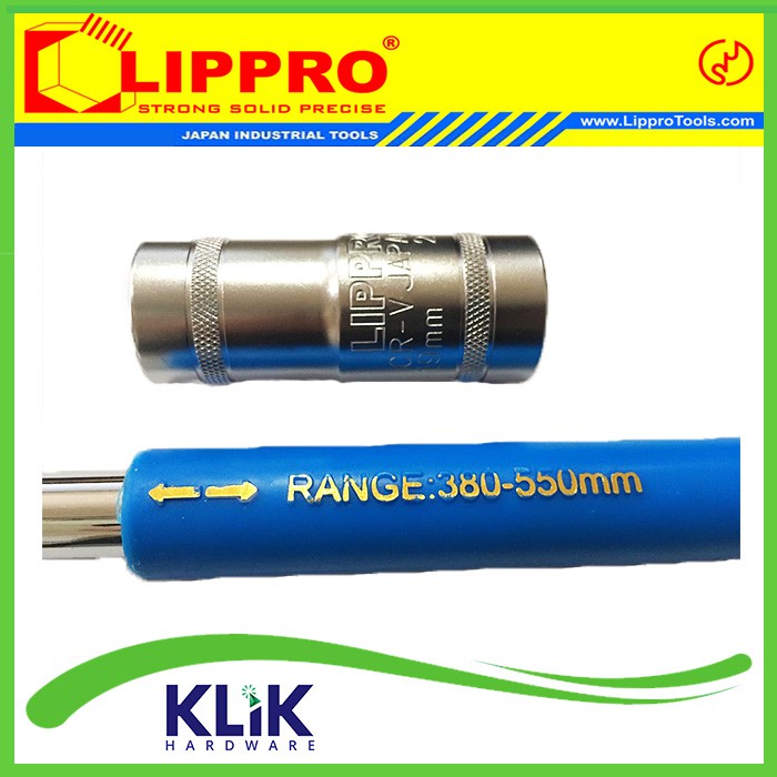 Lippro Kunci Roda Mobil Tarik 19 21 mm - Telescopic Wheel Nut Wrench