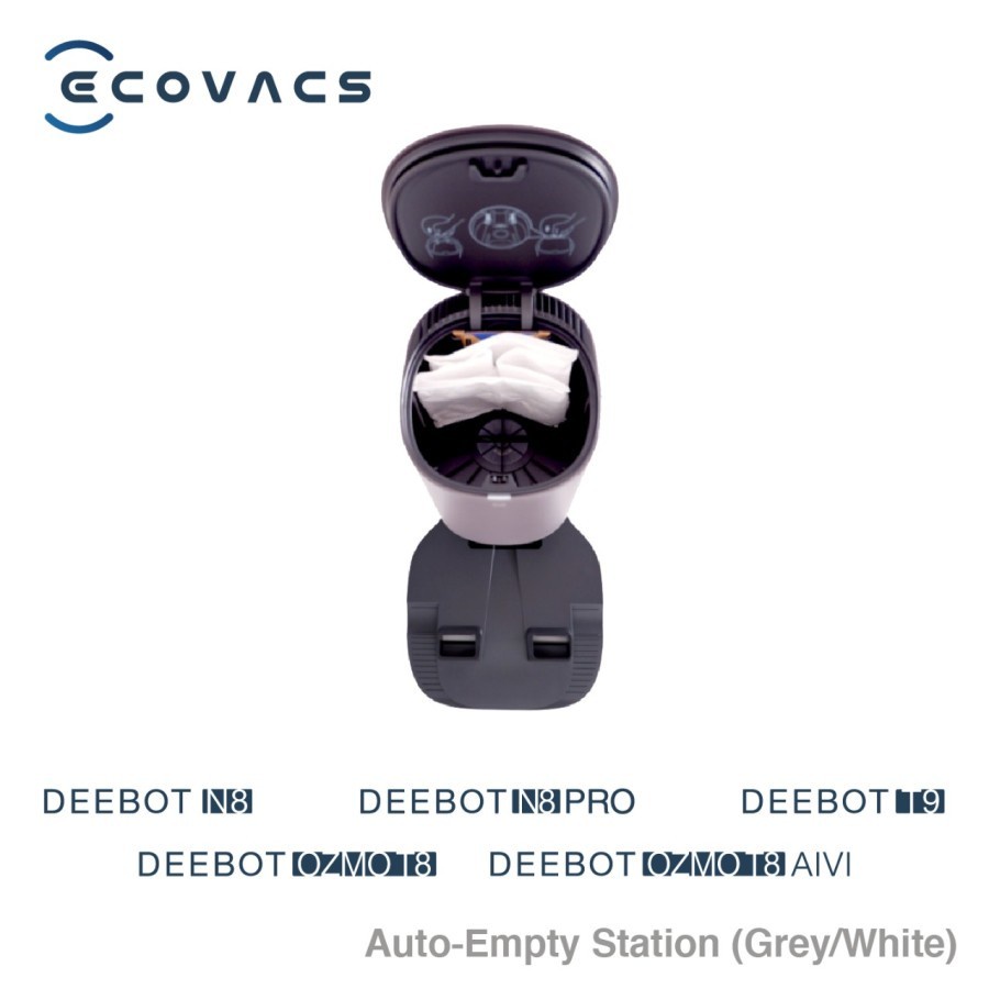 Ecovacs Aksesoris DEEBOT OZMO T9 N8 PRO T8 AIVI Auto Empty Station