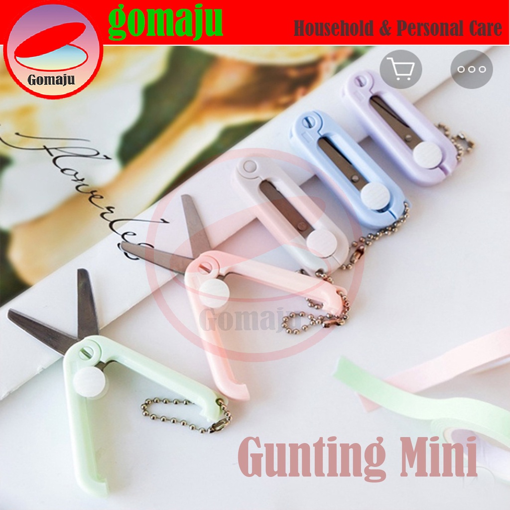 GUNTING MINI HANDY MINI SCISSORS PORTABLE SCISSORS GUNTING LUCU KECIL
