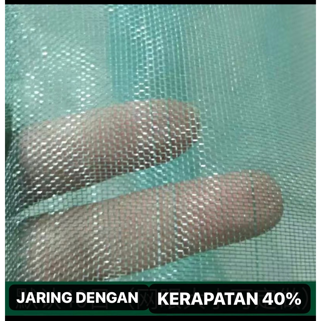 JARING KERAMBA IKAN BAHAN KASSA HIJAU LARVA BURAYAK HAPA IKAN UKURAN 2X1X1 MURAH