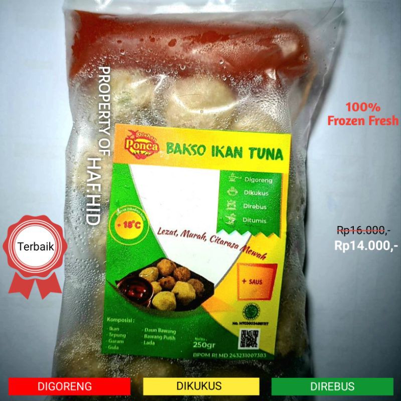 

Bakso Ikan Tuna Pondok Cabe (Poncab)