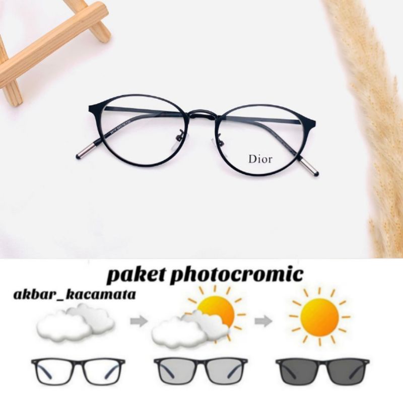 KACAMATA9614 POTOCROMIC kacamata antiradiasi / minus