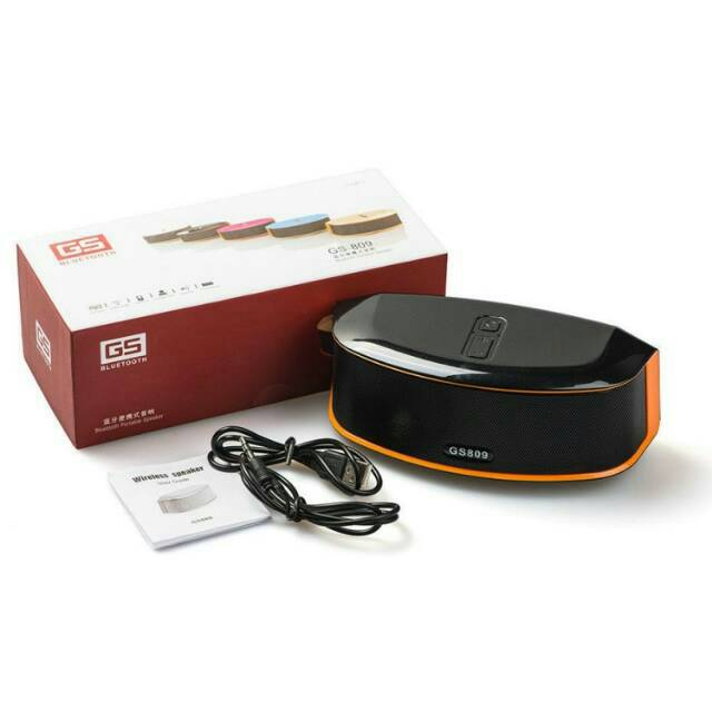 GS Bass Portable Bluetooth Speaker - GS809