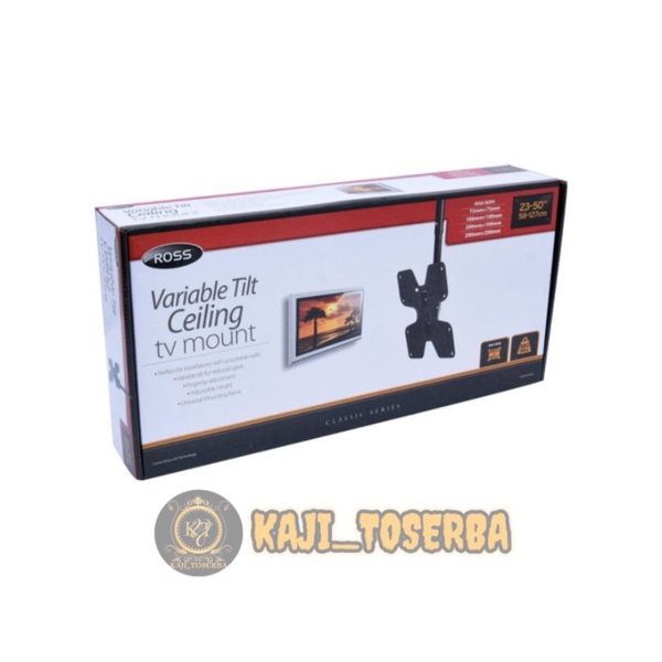 Ross Bracket Tv Plafon / Braket Tv Gantung / Bracket Tv Atap