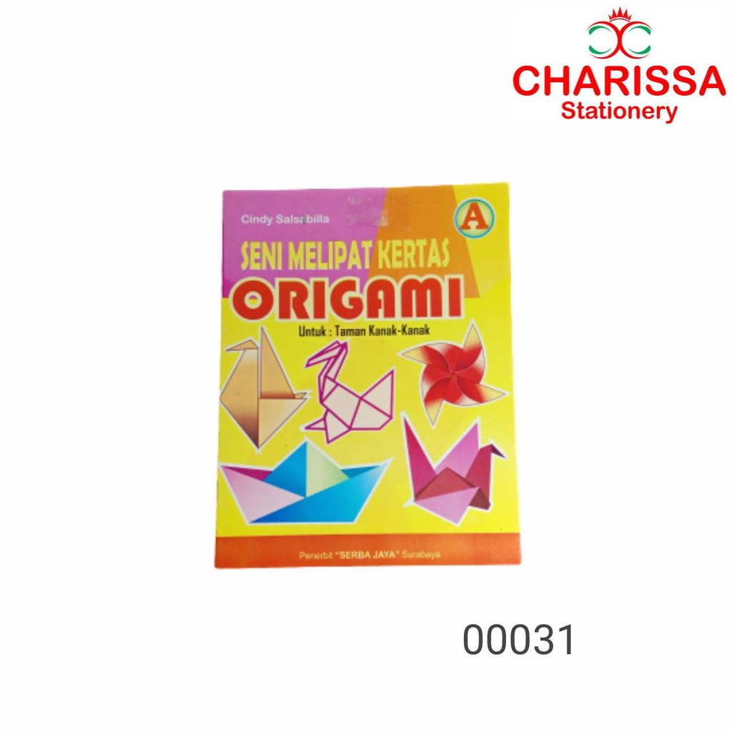 

Buku Tk Seni Melipat Kertas Origami / Untuk Taman Kanak - Kanak - 00031