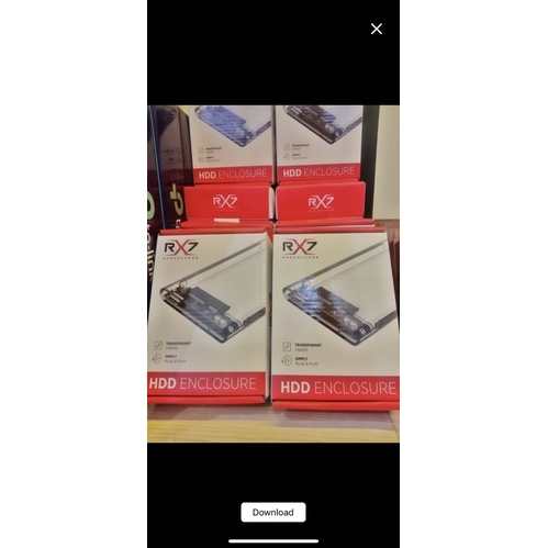 CASING HARDISK EXTERNAL HDD EXTERNAL CASE 2.5 HDD ENCLOSURE RX7