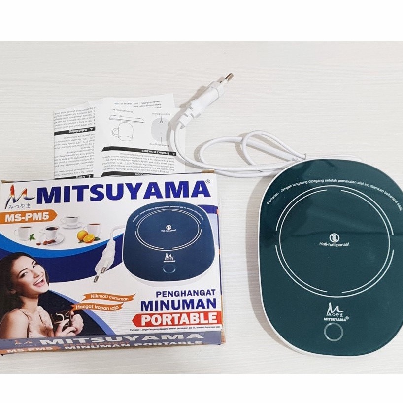 Penghangat Minuman Portable Mitsuyama MS-PM5 Pemanas Minuman Praktis