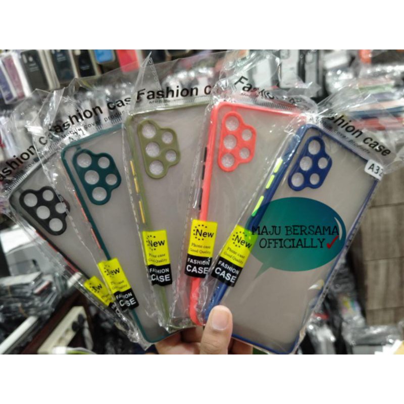 [MB] Softcase bumper case aero samsung A32 - 4G free antigores / my choice case silikon samsung A32