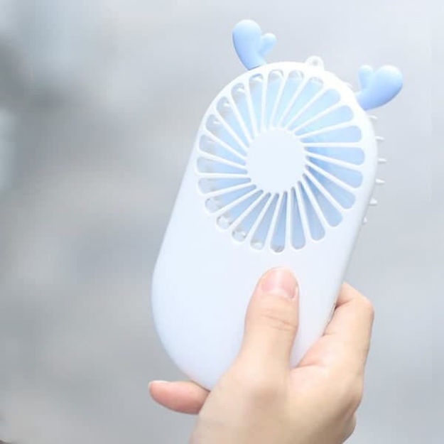 (COD) Terbaru!! Kipas angin saku Cute Cooling Fan Desktop Hand Held Mini Portable Pocket fan | Kipas MURAH BERKUALITAS LUCU UNIK