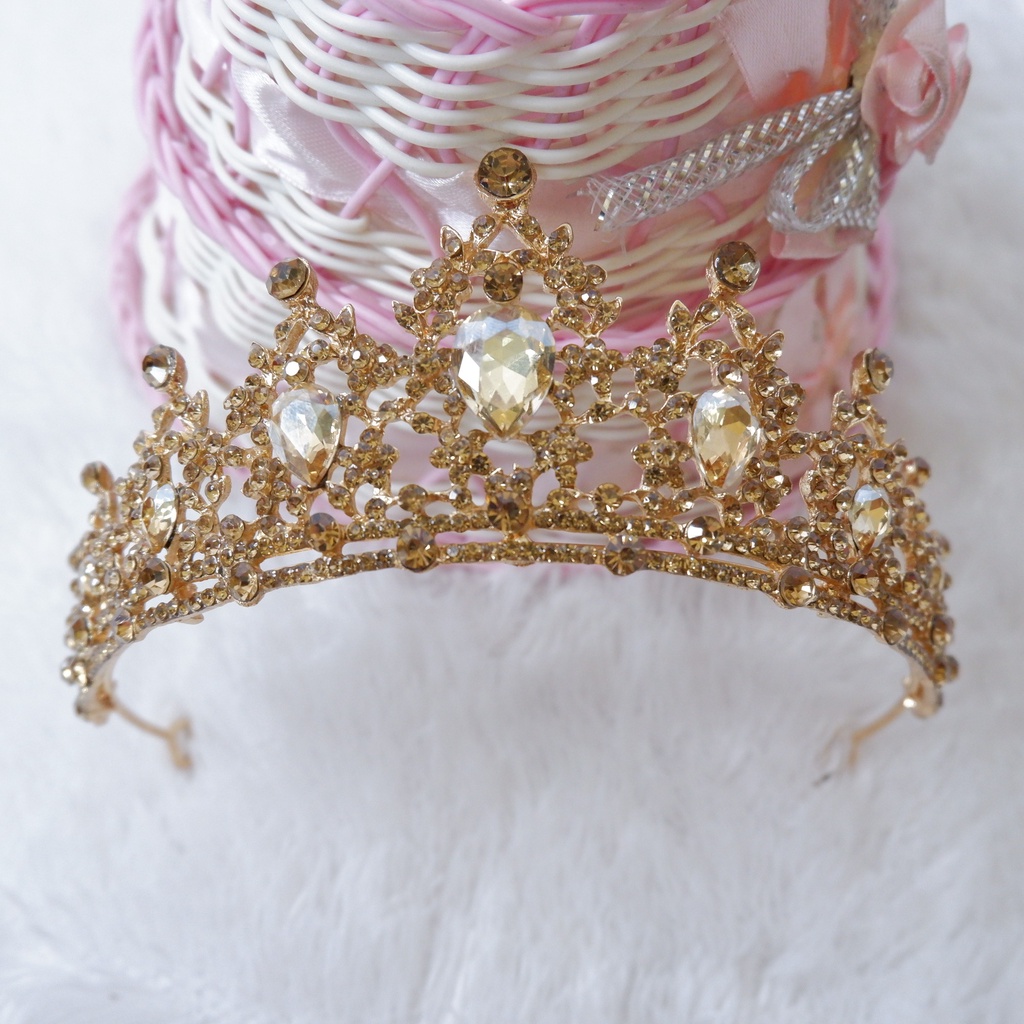 Mahkota/Tiara Bridal RoseGold/Gold