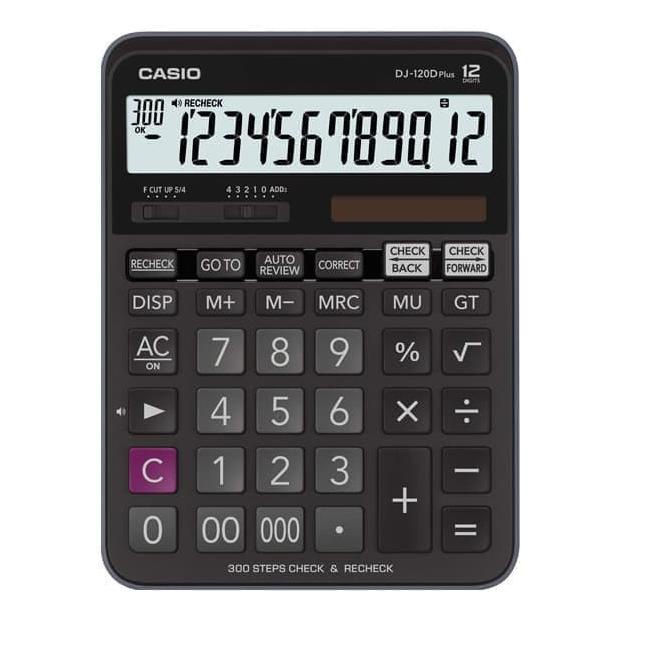 

VWY Kalkulator Casio DJ 120 D Plus CHECK CORRECT tlja964
