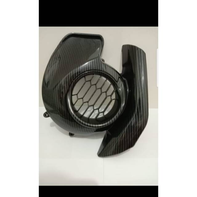 Cover tutup carbon kipas mio m3 dan fino carbon zoro