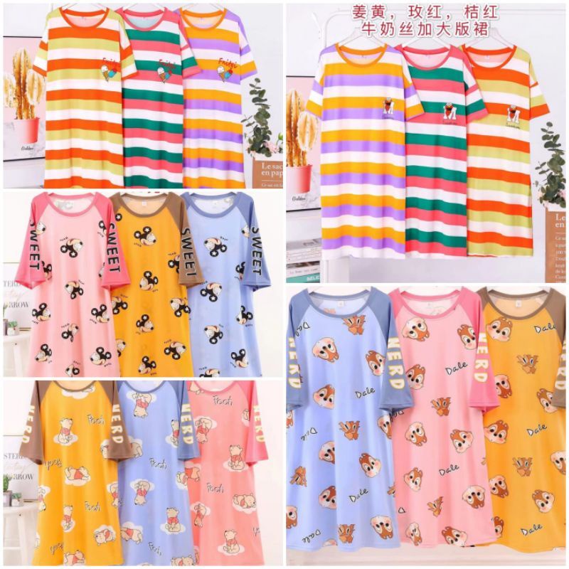 DASTER IMPORT JUMBO REALPICT/BAJU TIDUR IMPORT C02-A2