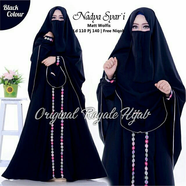 Gamis Dewasa Set Jilbab Gamis Syari Set Khimar Sfaya