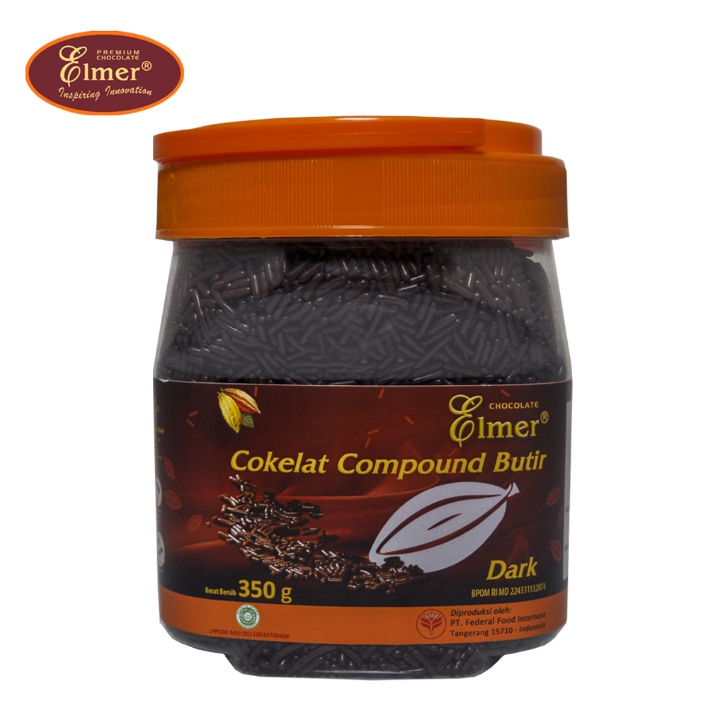 

Elmer Ghana Dark Chocorice 350 gr | Sprinkle Coklat | Meises / Meses / Coklat | Coklat Butir atau Taburan Kue