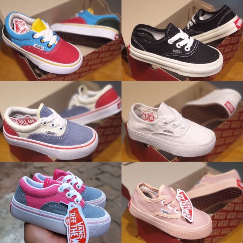 SEPATU ANAK VANS AUTHENTIC KIDS SIZE 20-35