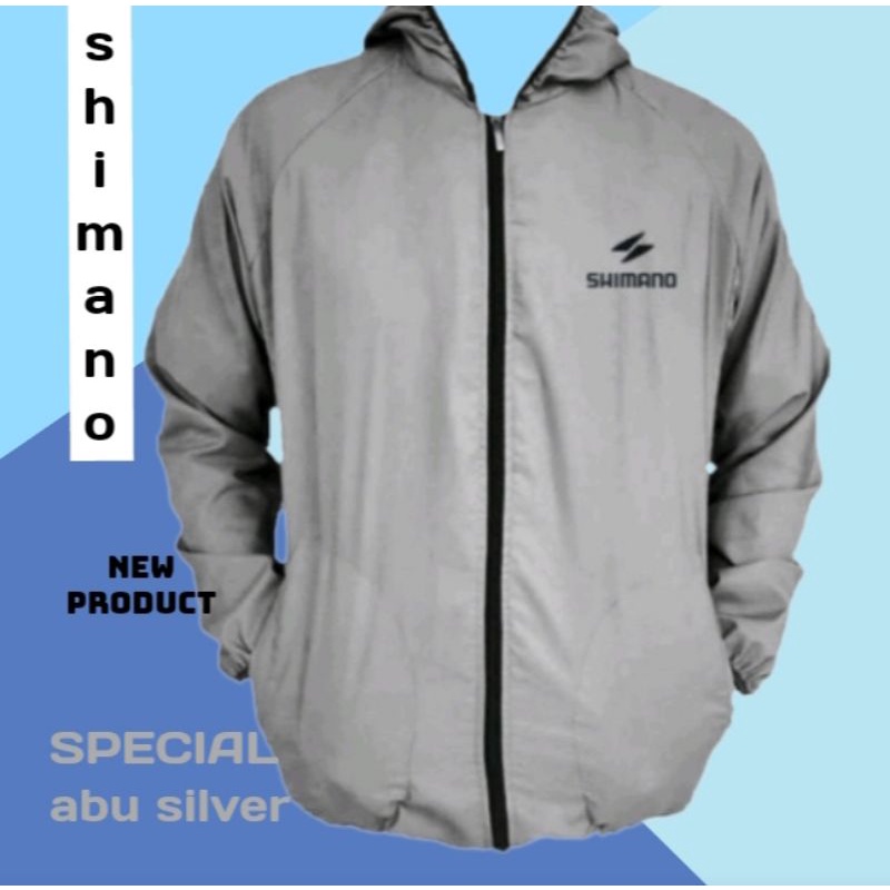 jaket parasut shimano jaket olahraga jaket bersepeda jaket joging jaket lari jaket gym