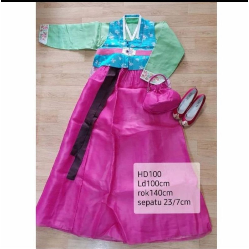 Hanbok korea wanita dewasa hd100