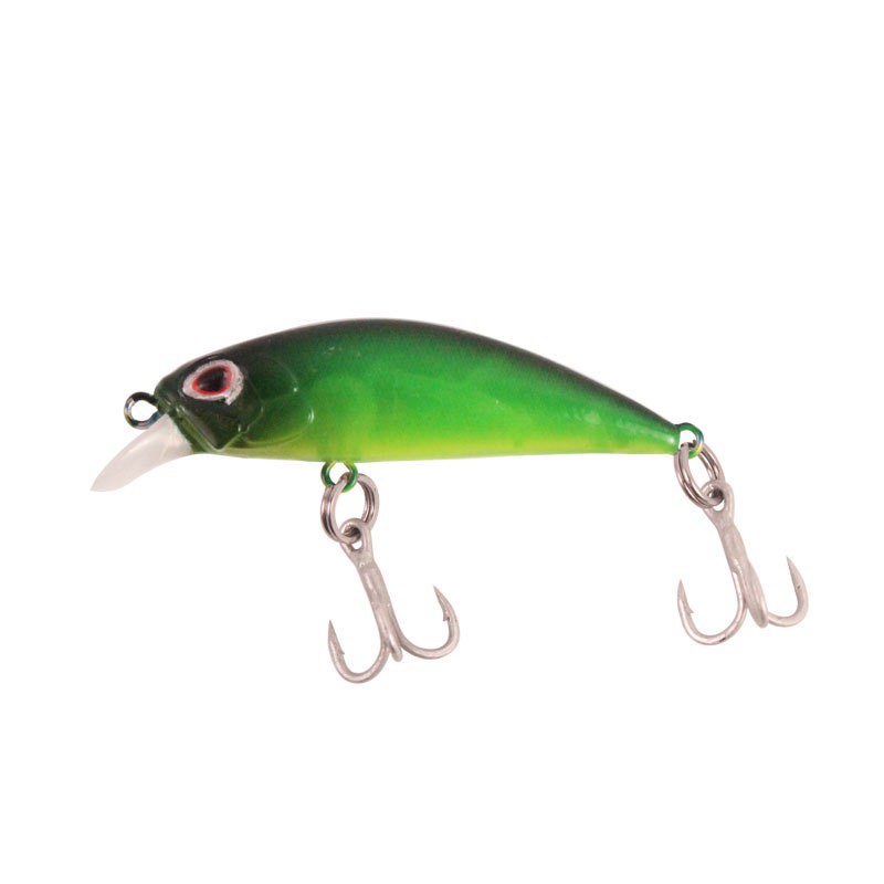 Shengyao 1Pcs New Sinking Minnow Umpan Pancing 5cm 3g Swimbait Fishing Lure Ikan Bass Wobbler Mini 3X Strength Hook Kail Memancing Tackle