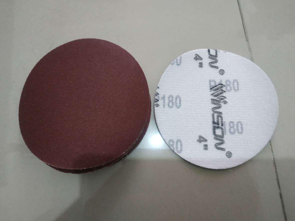 Amplas Bulat Velcro 4 Winson / Amplas Tempel4 Winson 100% Ori Paper 60 80 100 120 150 180