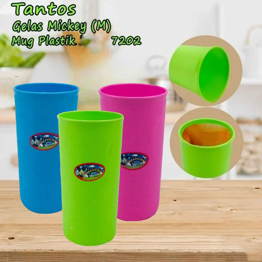 Gelas Minum Sehari Hari* Gelas Mug Tantos* Mug Plastik* Tempat Minum