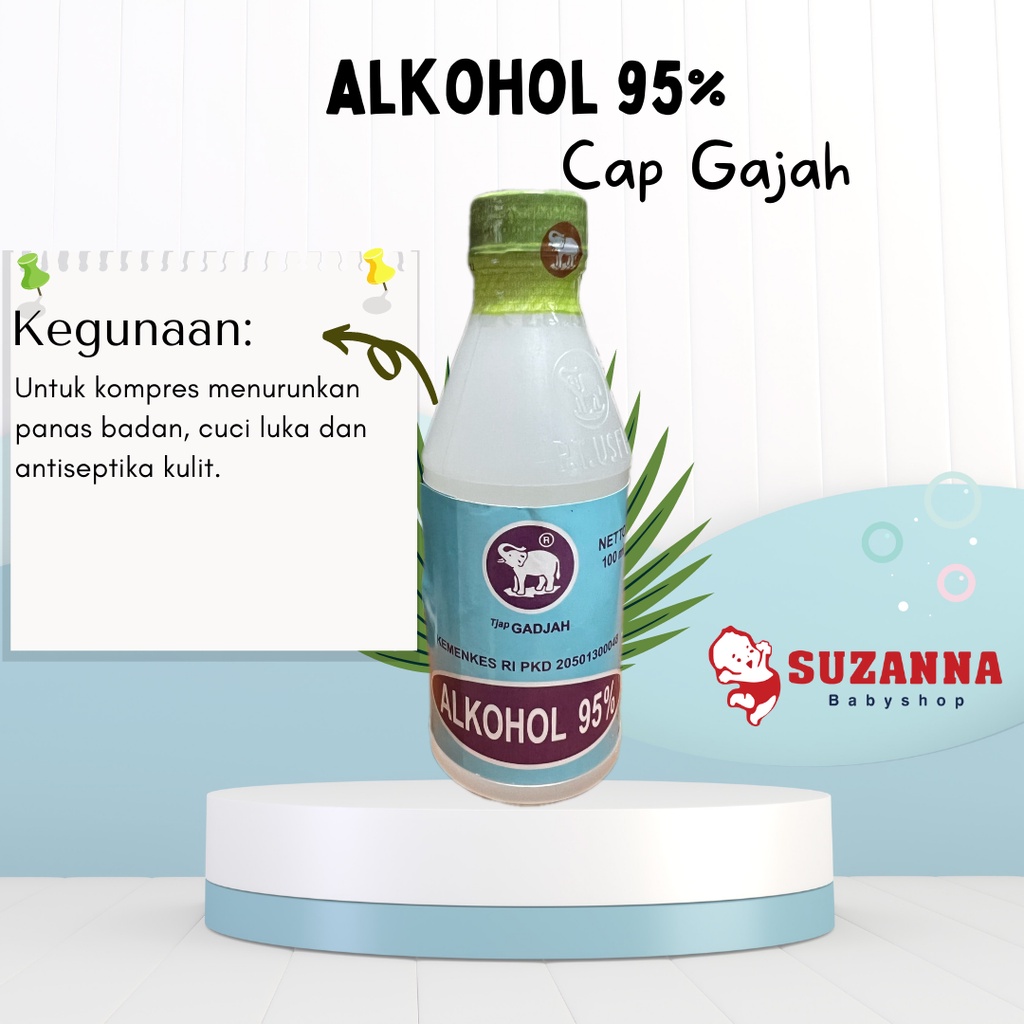 USFI Alkohol 95% Cap Gajah
